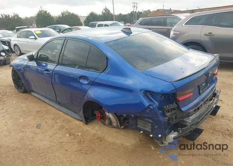 2022 BMW M3 Competition xDrive from USA, damaged, VIN WBS43AY07NFM55573